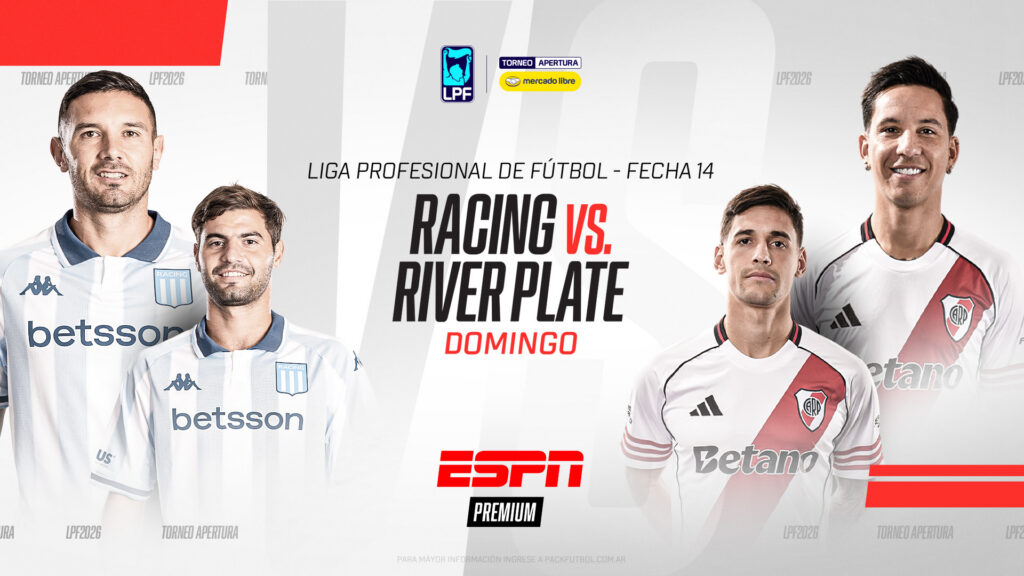 Del viernes 10 al lunes 13 de abril se desarrollará el capítulo 14 de la Liga Profesional del Fútbol Argentino 2026, con siete partidos en vivo por ESPN Premium y el mejor repaso en ESPN Fútbol 1, con cámaras exclusivas de todo lo acontecido